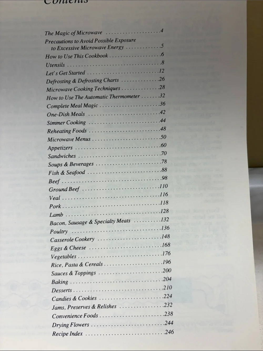 The New Magic of Microwave Cookbook - Brown Cover